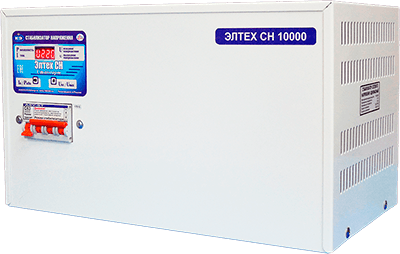 Стабилизатор напряжения ЭЛТЕХ СН 10000 стандарт в Бийске Стабилизатор напряжения ЭЛТЕХ СН 10000 стандарт в Бийске